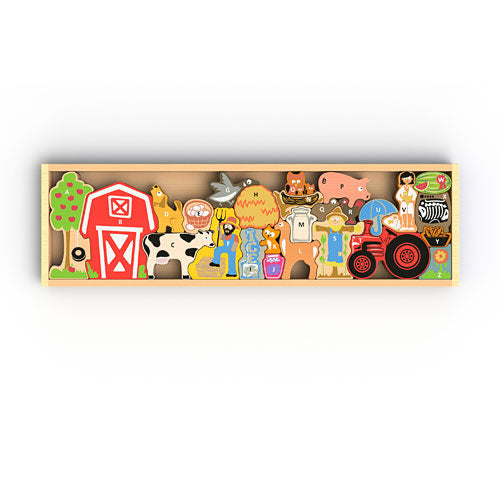 The Farm A to Z Puzzle