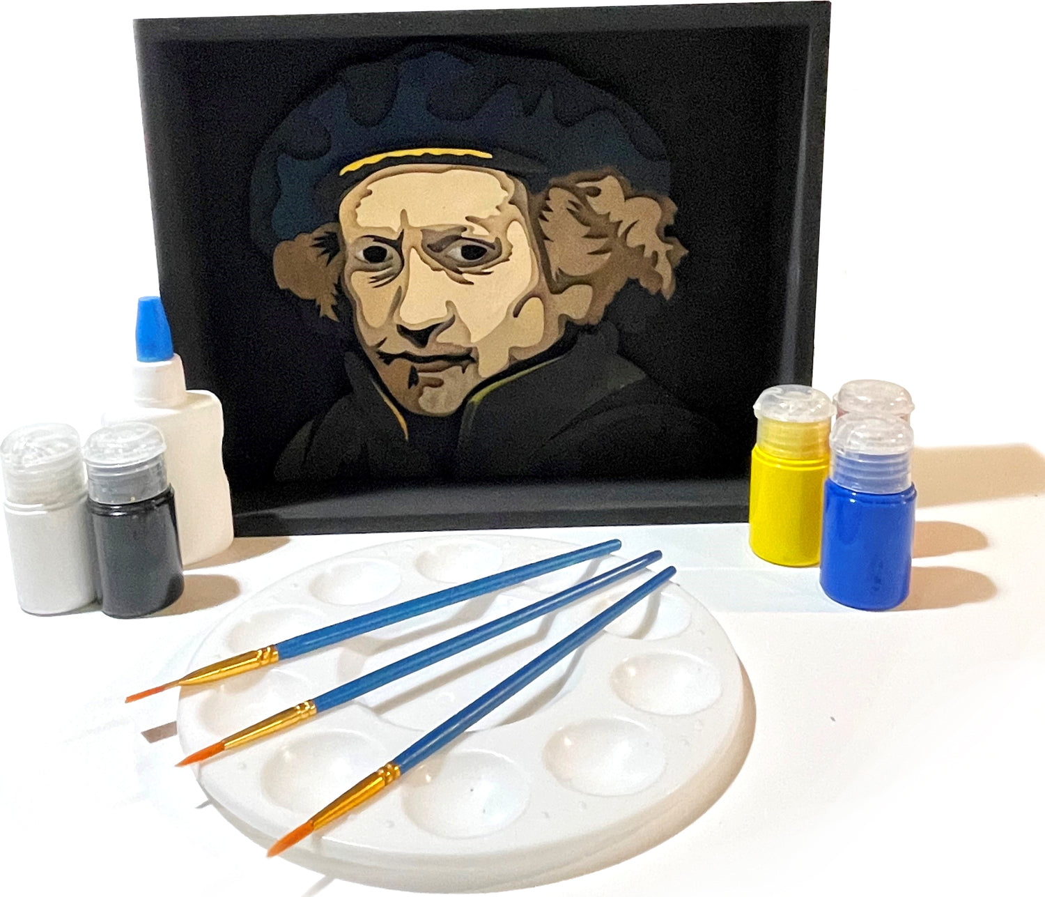 Get Stacked Paint and Puzzle Kit - Rembrandt