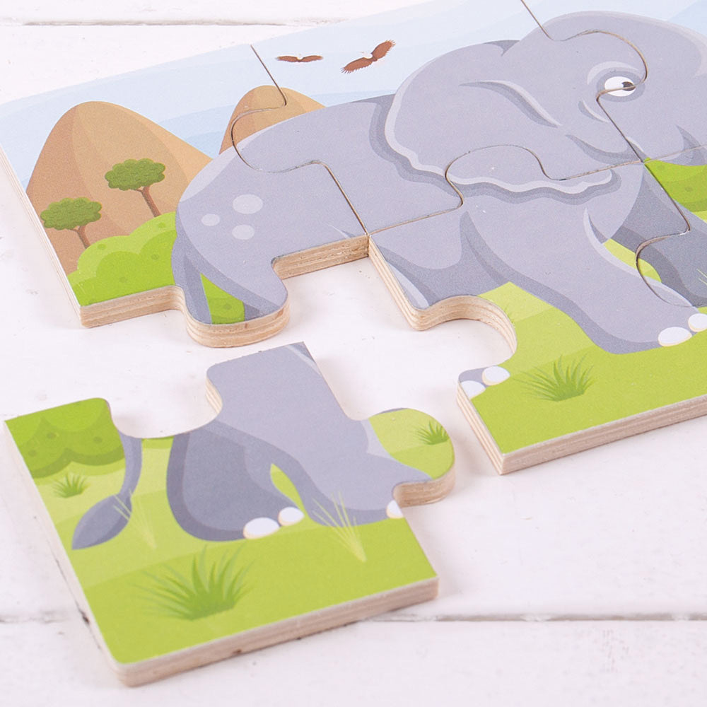 Safari - 6 Piece Puzzles