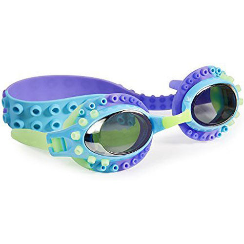Swimming Goggles For Boys - Charlie Calamari Kids Swim Goggles By Bling2o (Fradiavolo Purple)