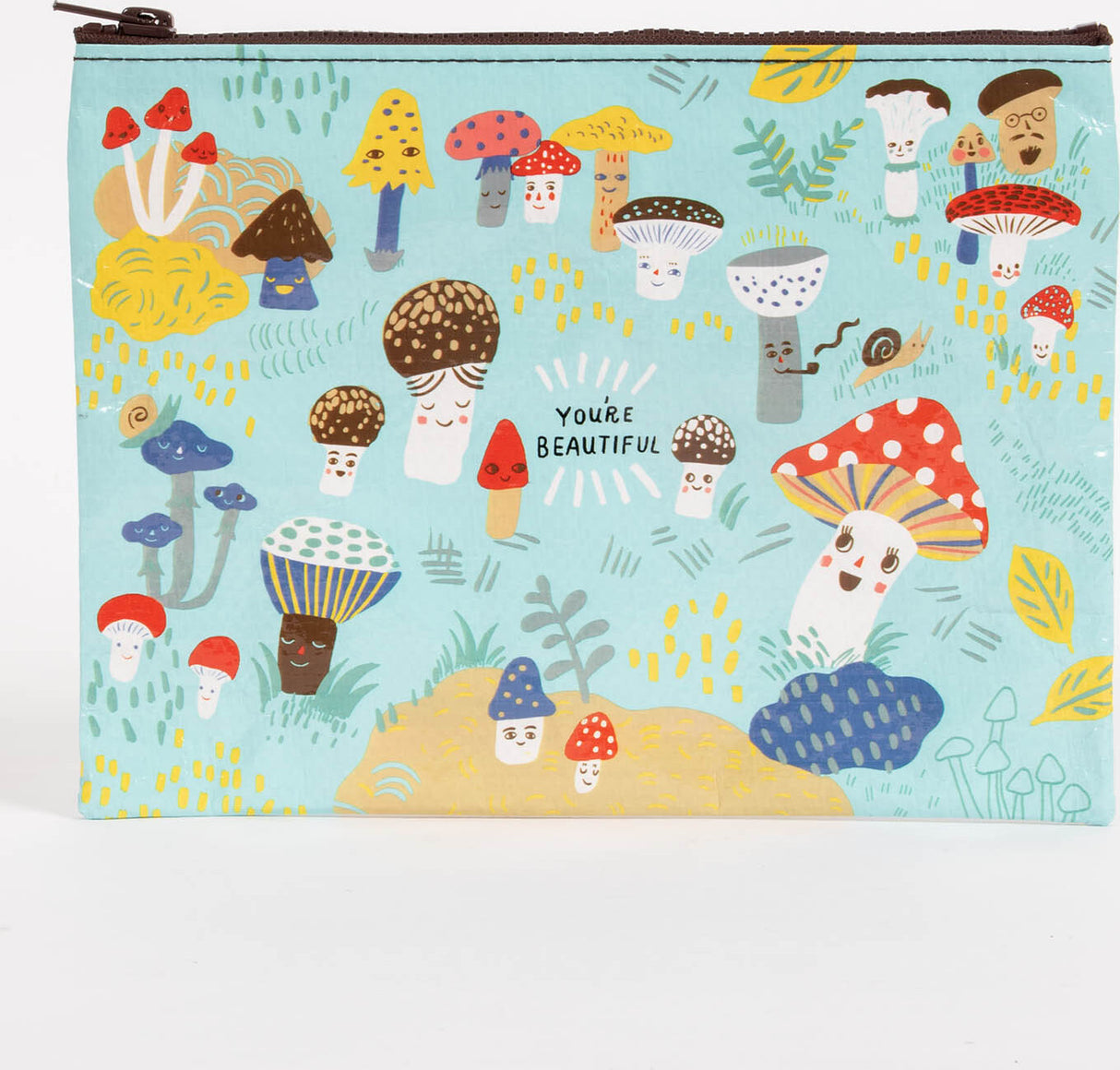 Cute Lil Mushrooms Zipper Pouch
