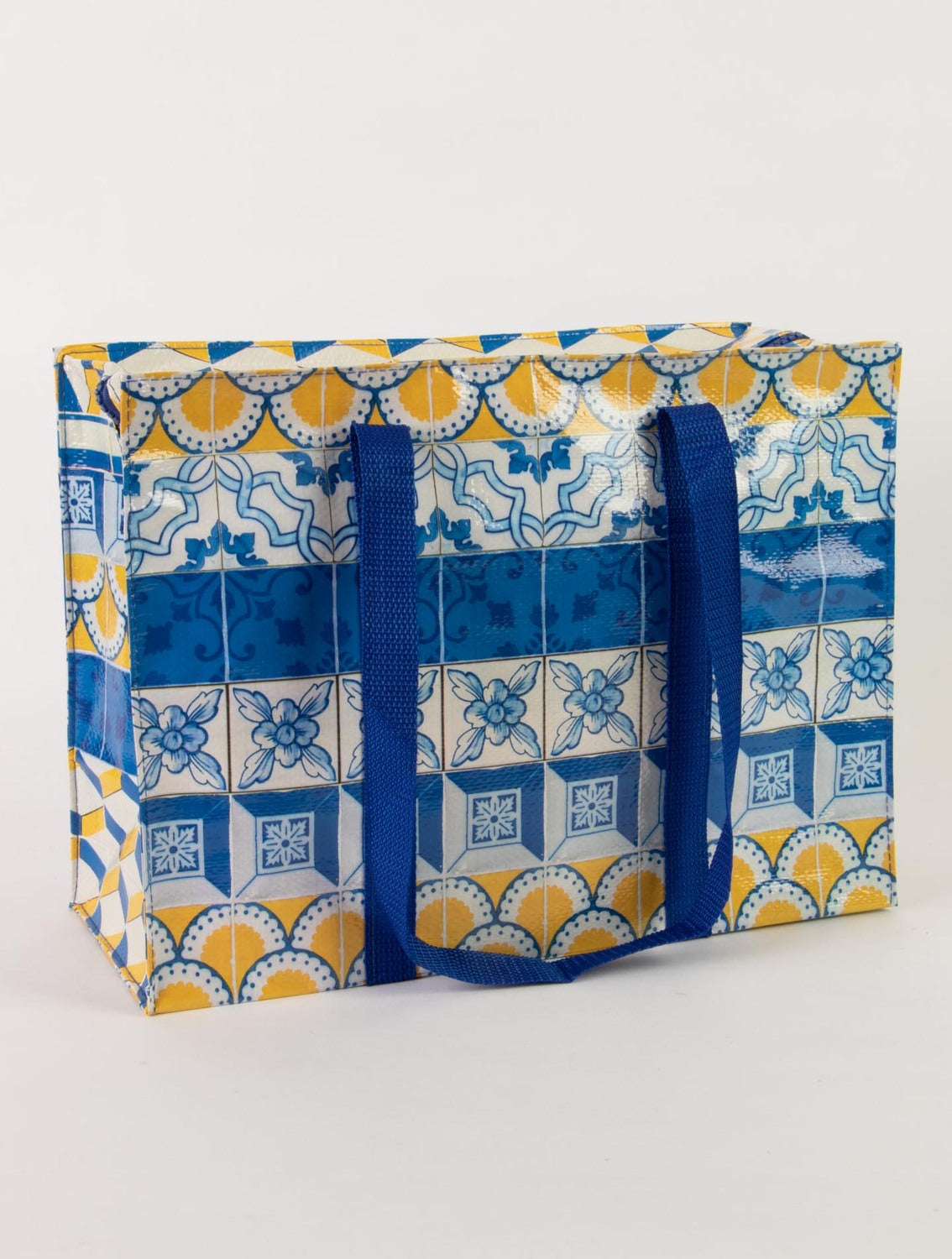 Painted Tiles Shoulder Tote