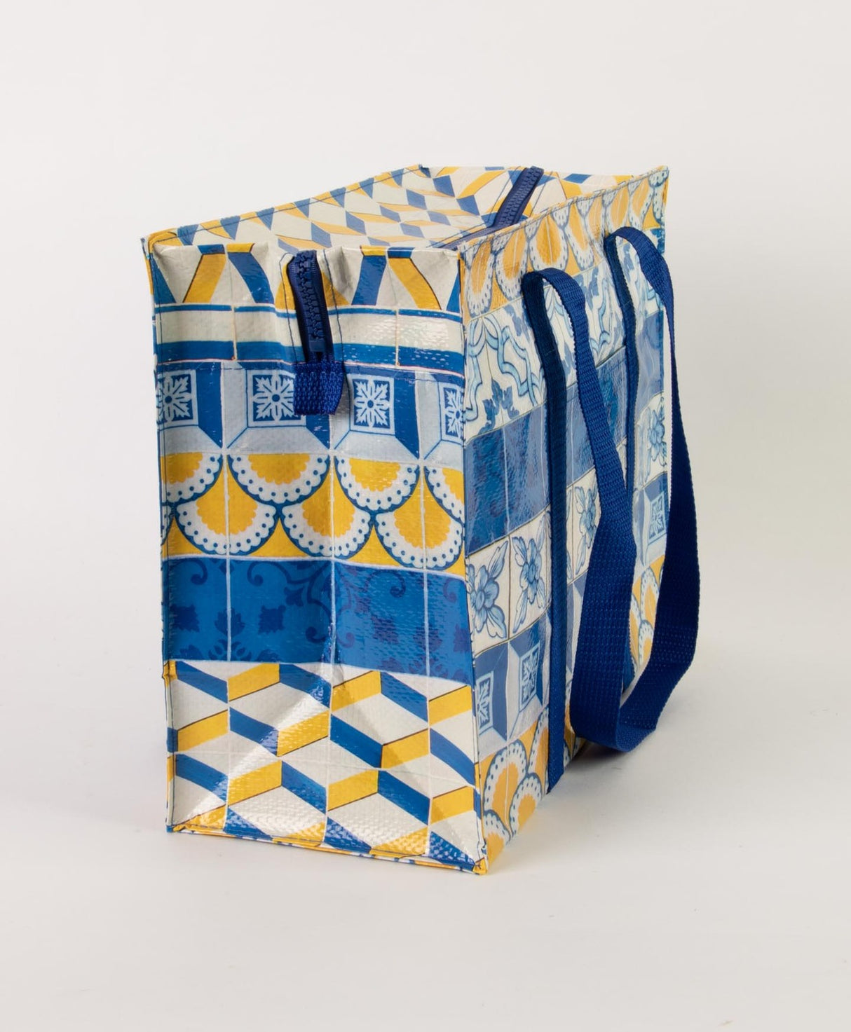 Painted Tiles Shoulder Tote