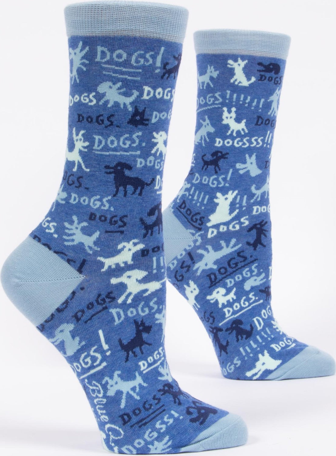 Dogs! Womens Crew Socks