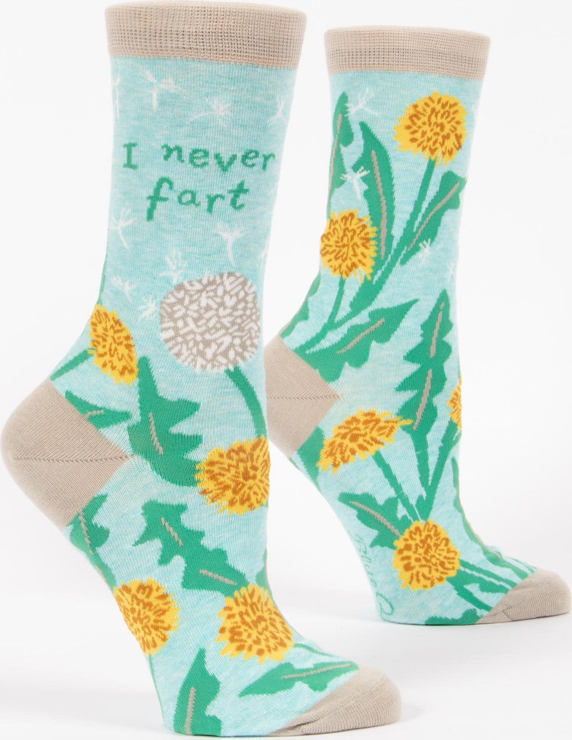 I Never Fart Womens Crew Socks