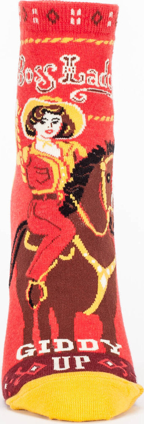 Boss Lady Womens Ankle Socks