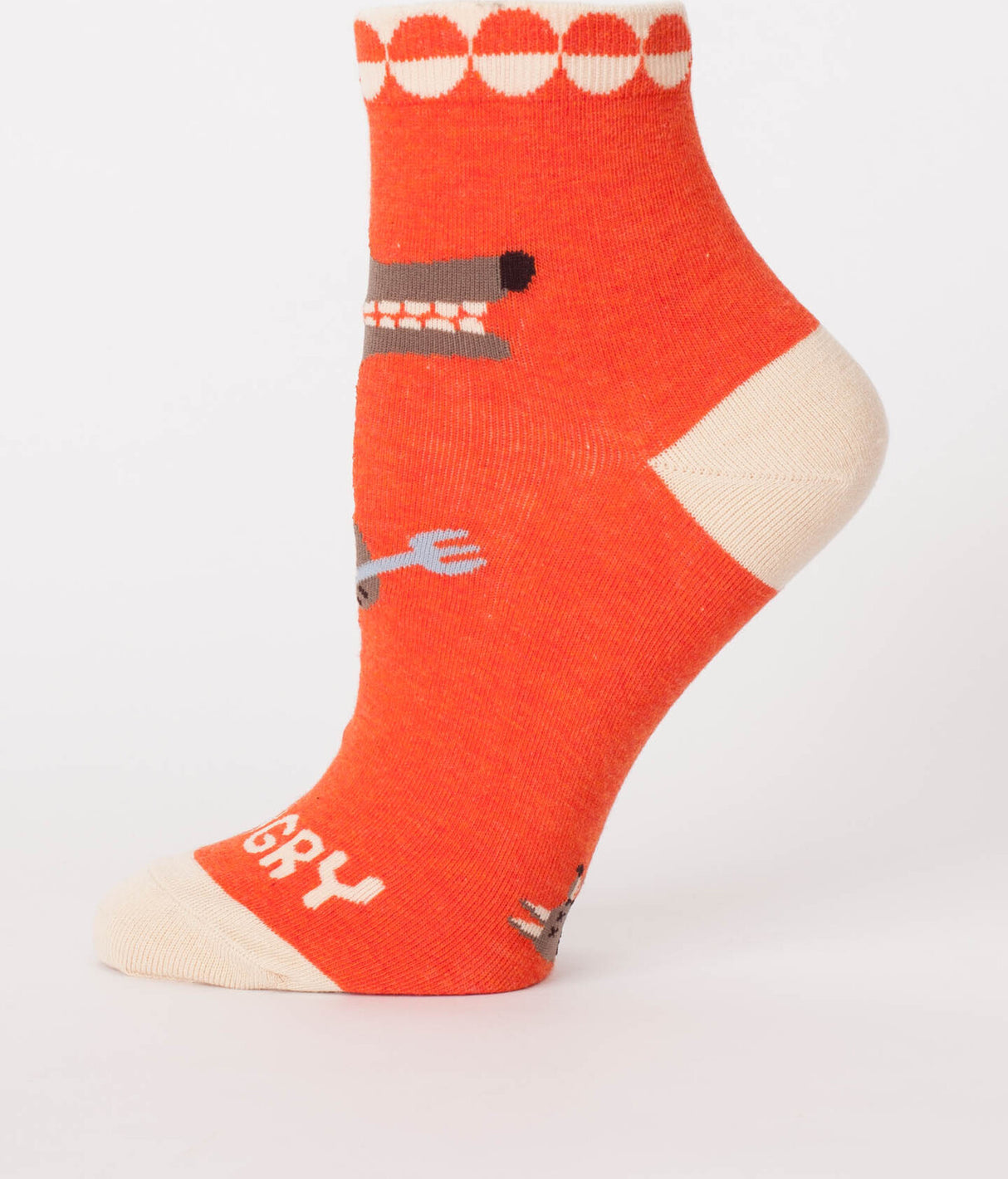 Hangry Womens Ankle Socks