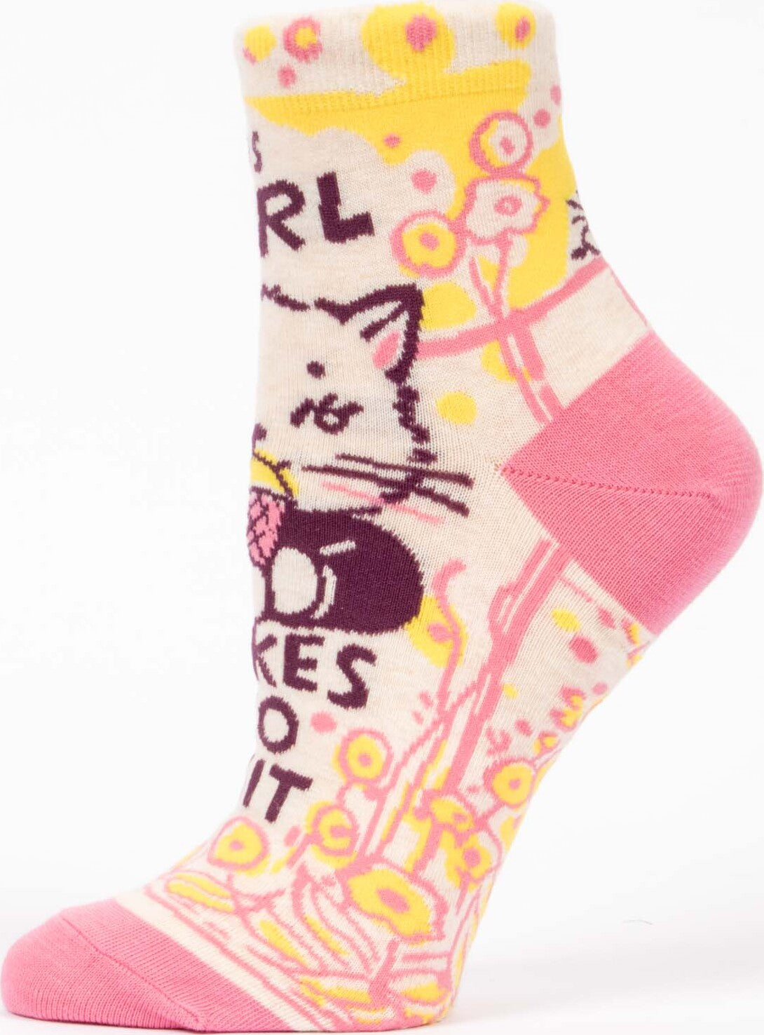 This Girl Takes No Shit Womens Ankle Socks