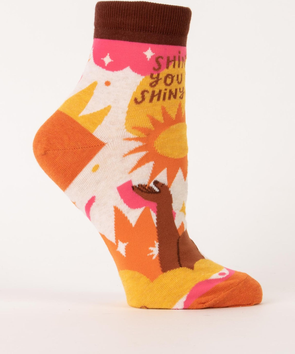 Shine On You Crazy Shiny Thing Womens Ankle Socks