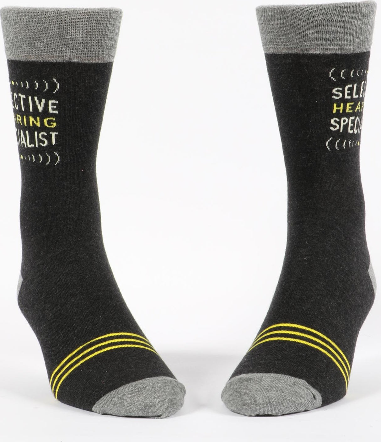 Selective Hearing Mens Crew Socks
