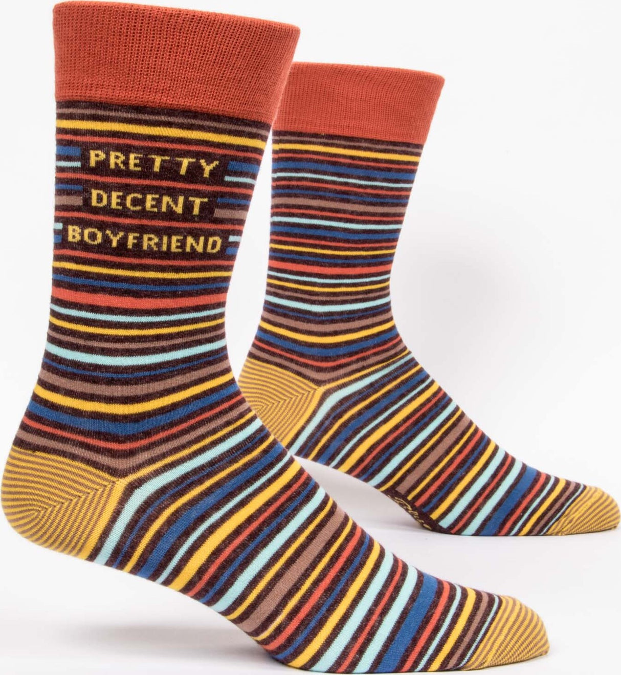 Pretty Decent Boyfriend Mens Crew Socks