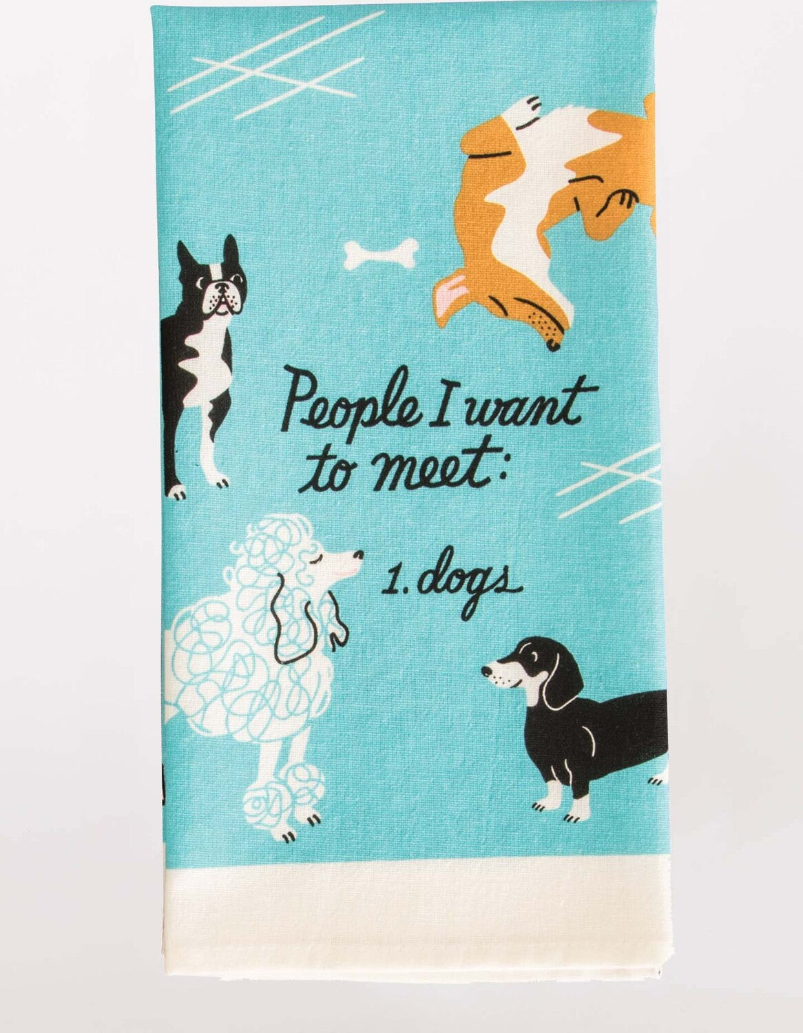 People I Want To Meet: Dogs Dish Towel