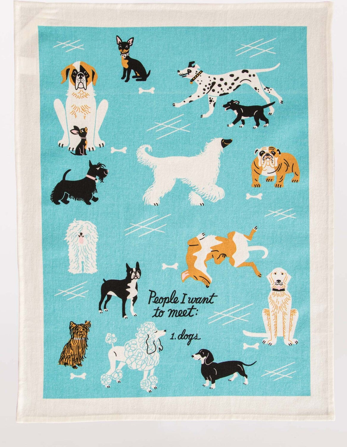 People I Want To Meet: Dogs Dish Towel