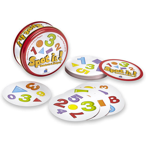 Spot It Numbers and Shapes