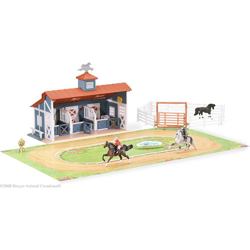 Mini Whinnies Bluegrass Stable Play Set