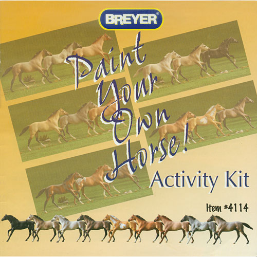 Model Horse Paint Your Own Horse Activity Kit