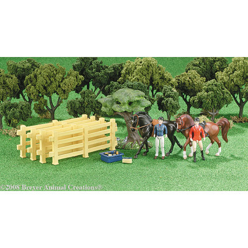 Stablemates "Found Horse" Stevie and Belle Play Set