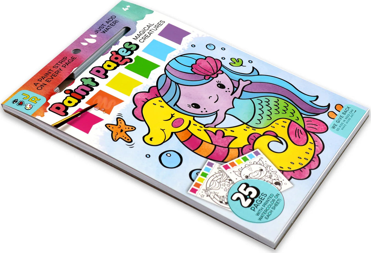 Paint Pages: Magical Creatures