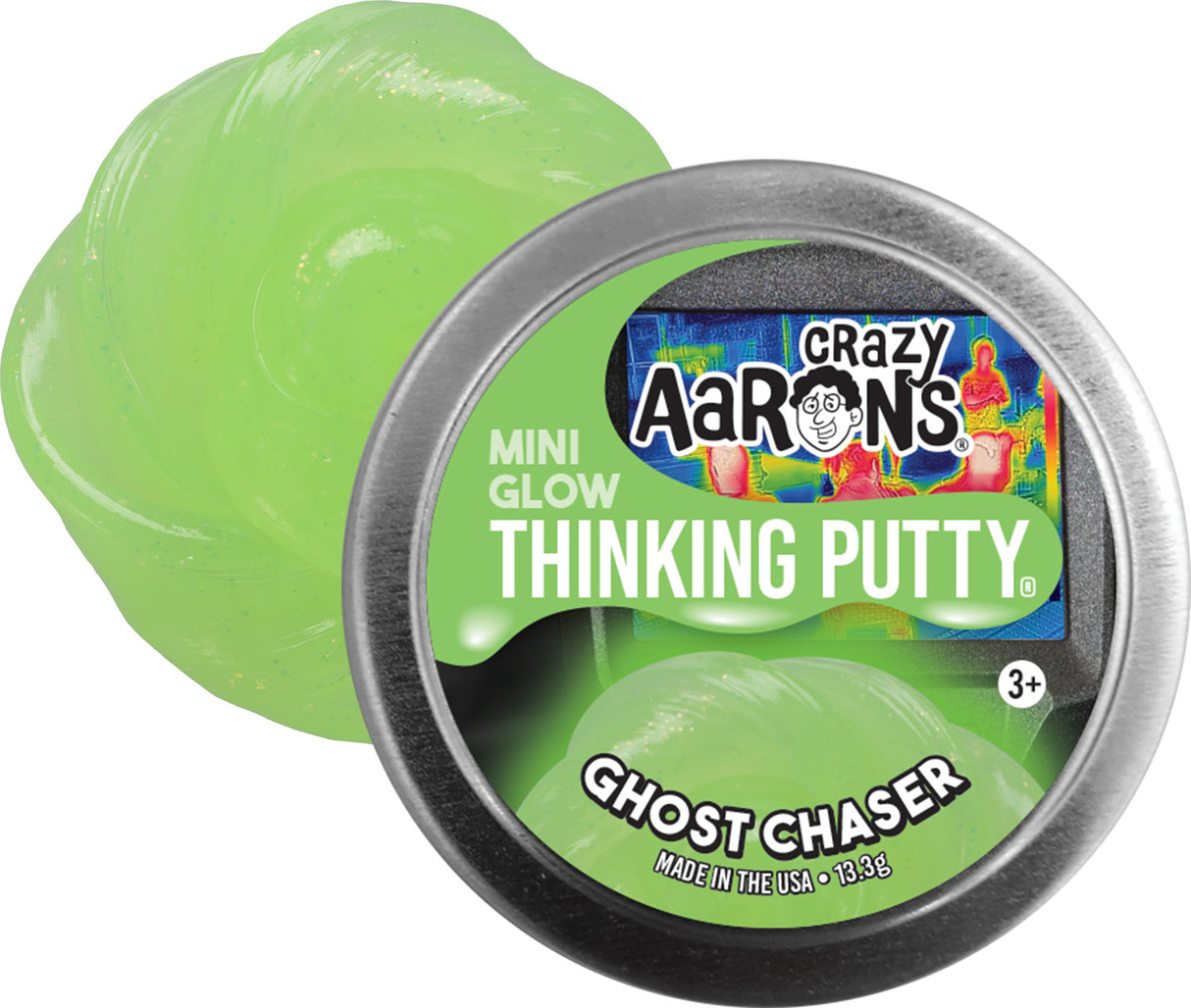 Ghost Chaster Thinking Putty 2" Tin