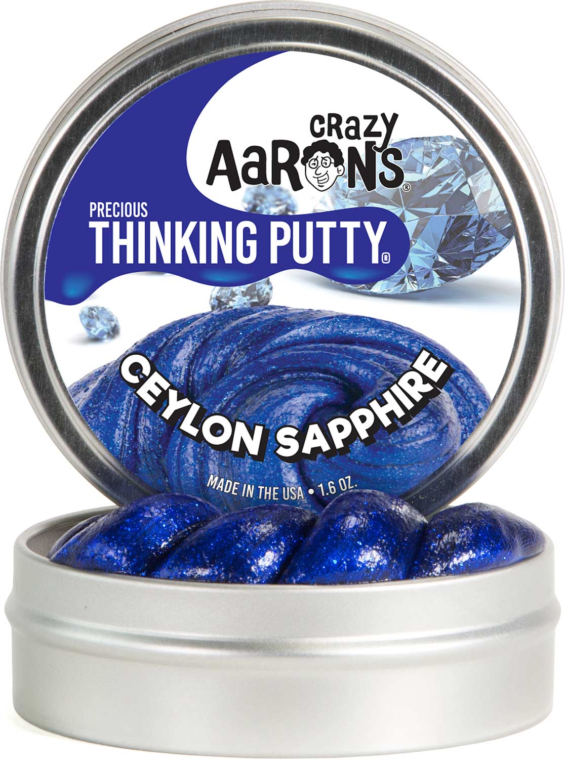 Ceylon Sapphire Putty Tin