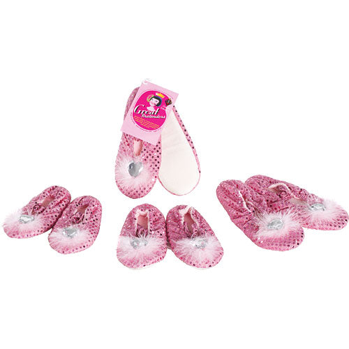 Heart Slippers (pink, MD