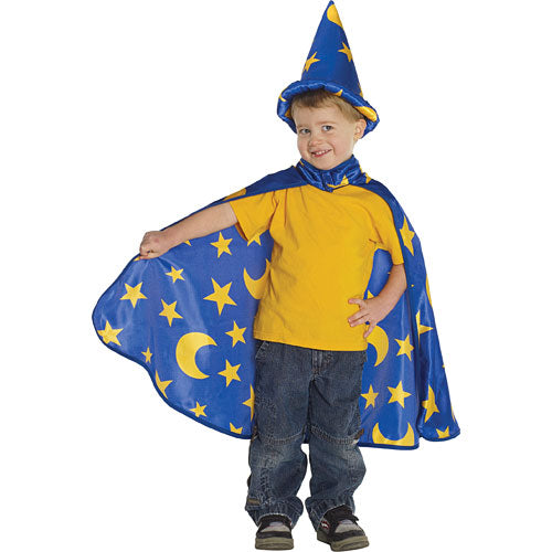 Adventure Wizard Set (cape Hat Blue, SM