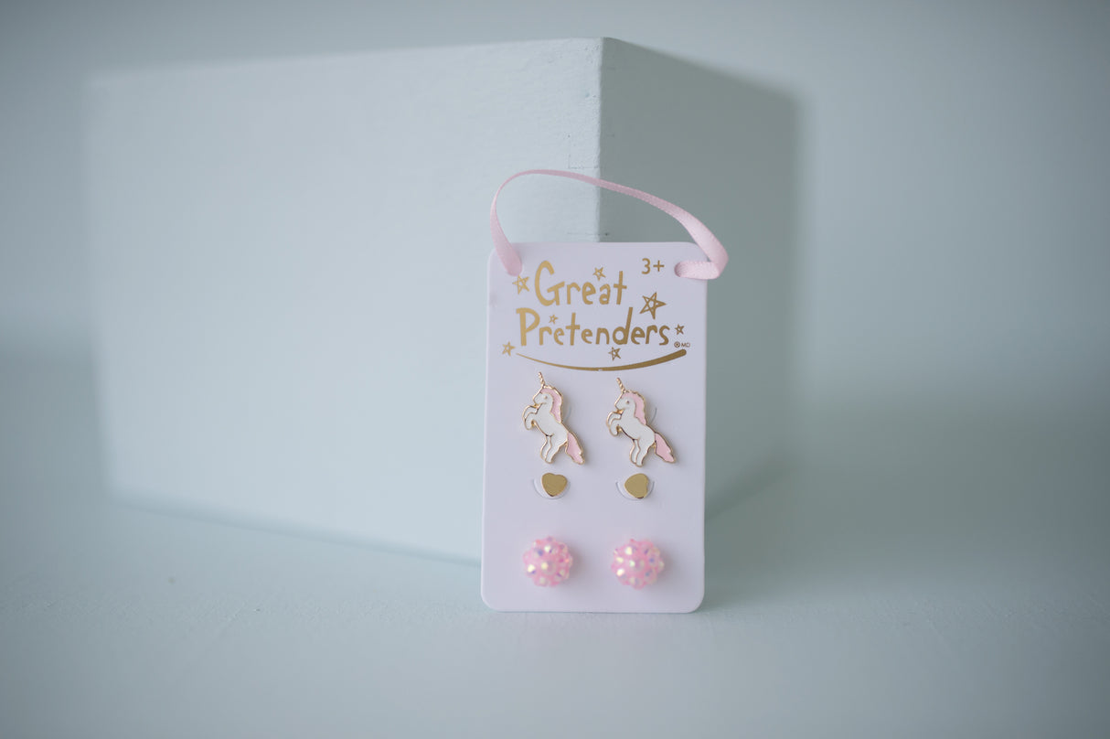Boutique Unicorn Studded Earrings