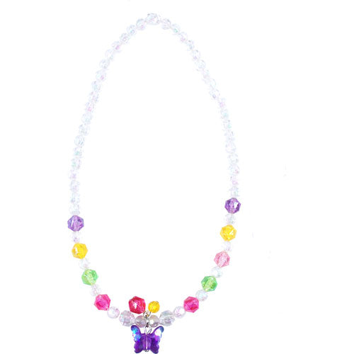 Colorful Butterfly Charm Necklace