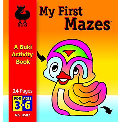 Buki My First Mazes Activity Book, Small
