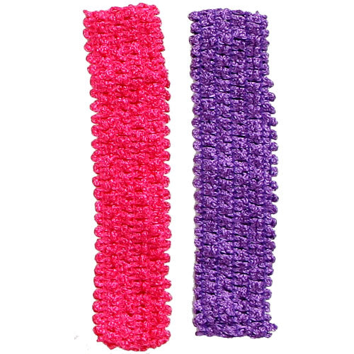 Crochet Look Elastic Headband