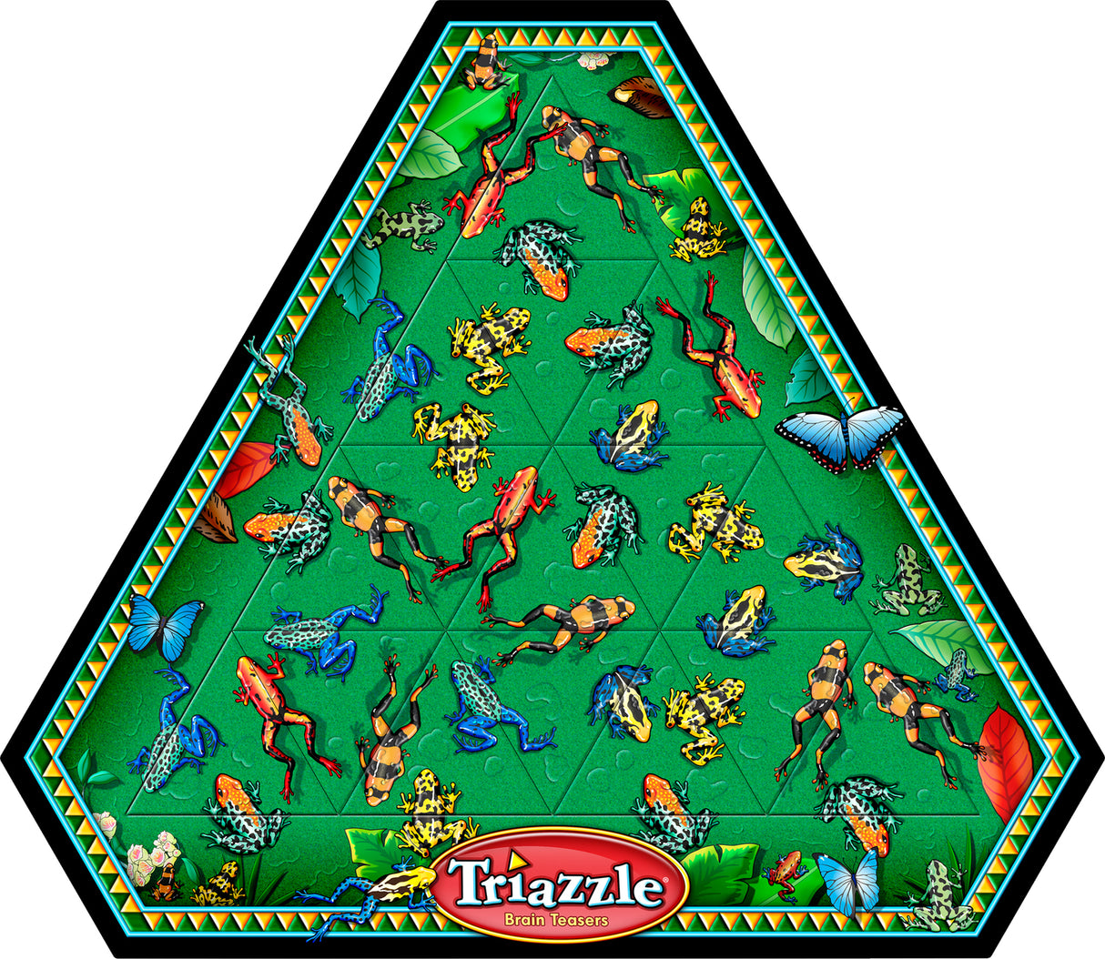 Tray Triazzle - Rainbow Tree Frogs