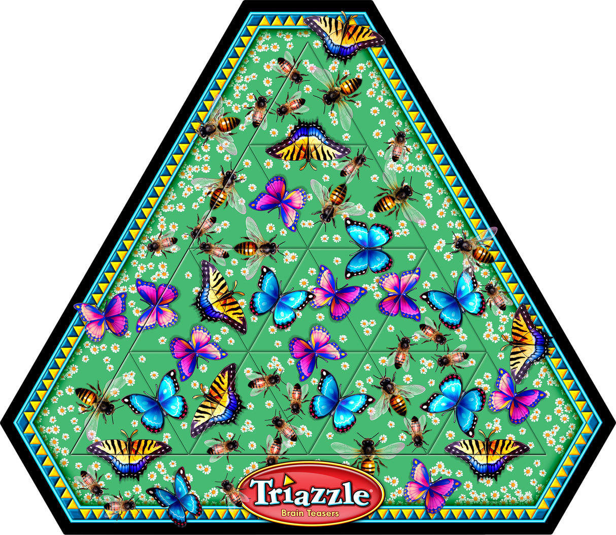 Tray Triazzle - Pollinators