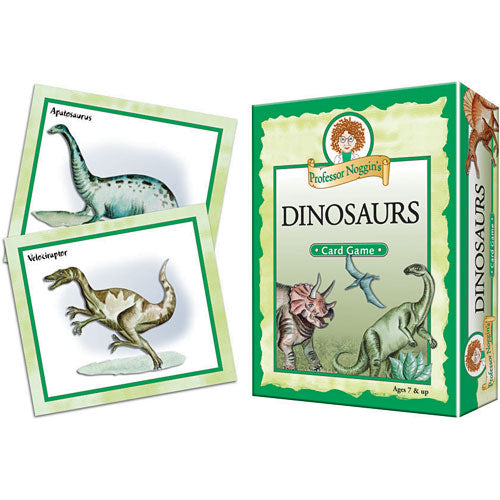 Professor Noggin's Dinosaurs Card Game
