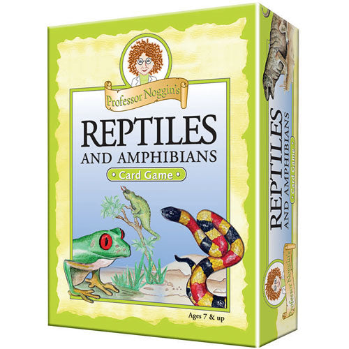 Professor Noggin's Reptiles & Amphibians Card Game