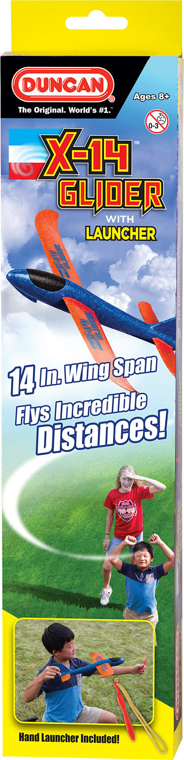 X-14 Glider With Hand Launcher