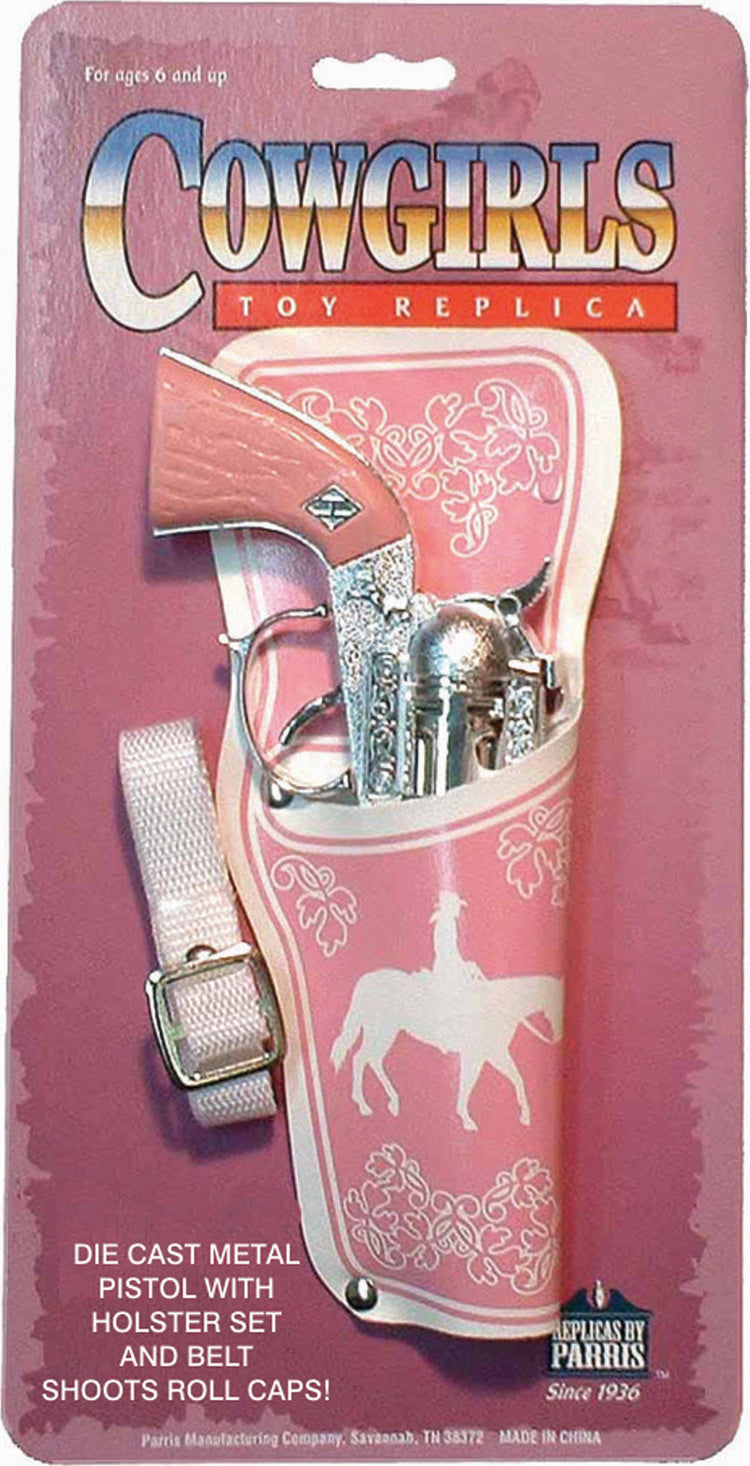 Western Girl Single Holster Set
