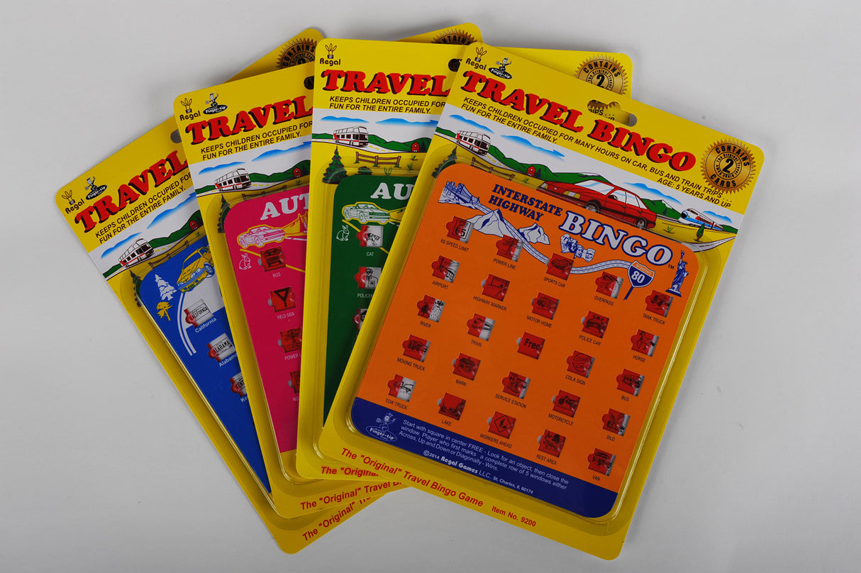 Travel Bingo 2 Card Blister