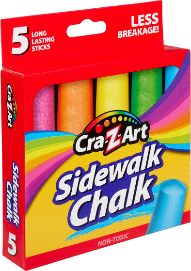 Sidewalk Chalk 5 pcs