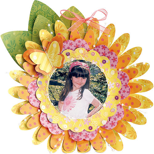 Paper Petals Photo Frames
