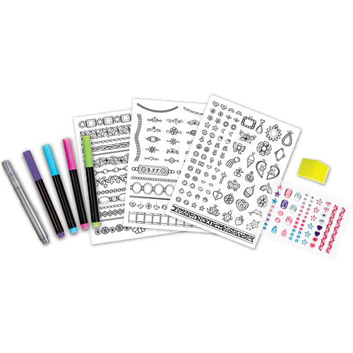 Color-in Tattoo Jewelry