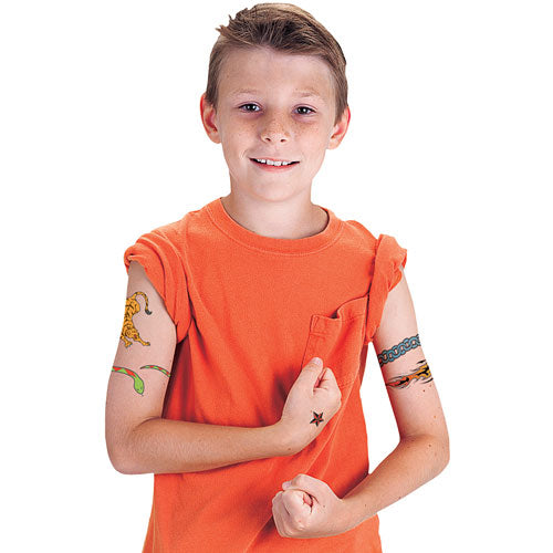 color in metallic tattoos