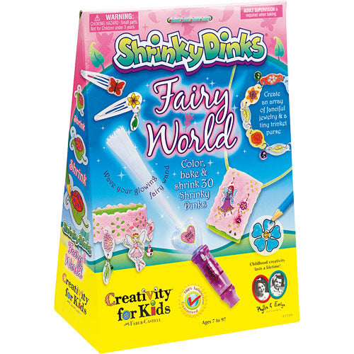 shrinky dinks fairy world