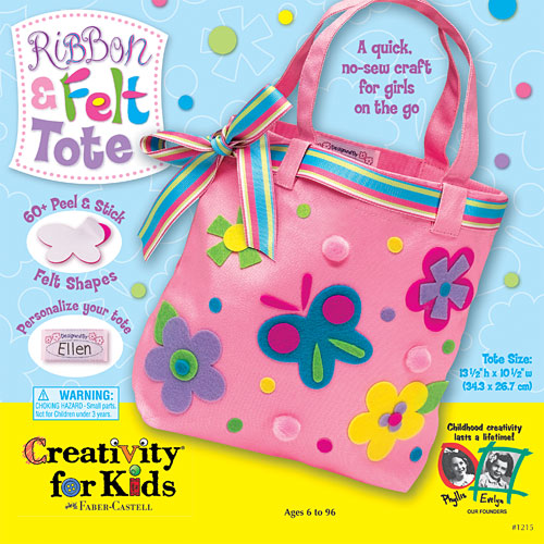 Ribbon & Felt Tote