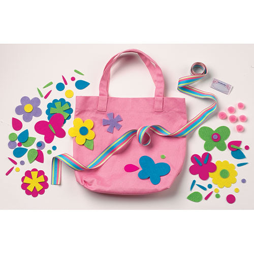 Ribbon & Felt Tote