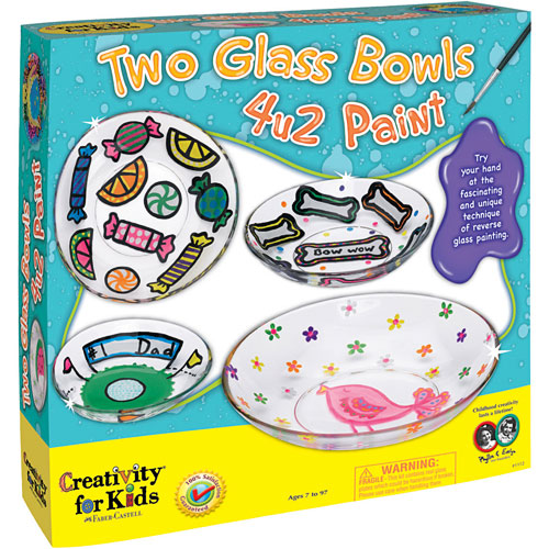 Two Glass Bowls 4 U 2 Paint