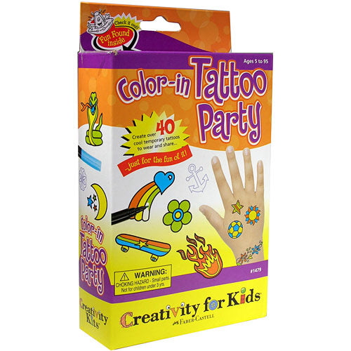 Color in Tatoo Party