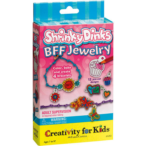 Shrinky Dinks BFF Jewelry