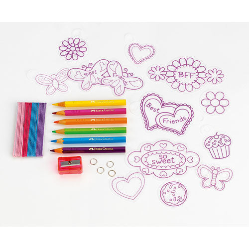 Shrinky Dinks BFF Jewelry
