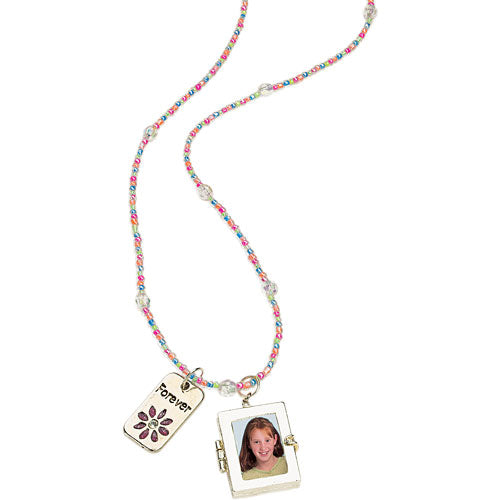 Locket Charm Jewelry Set