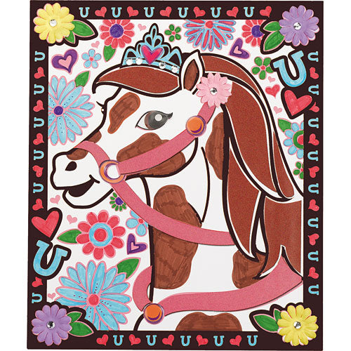 3D Fuzzy Fun Horses